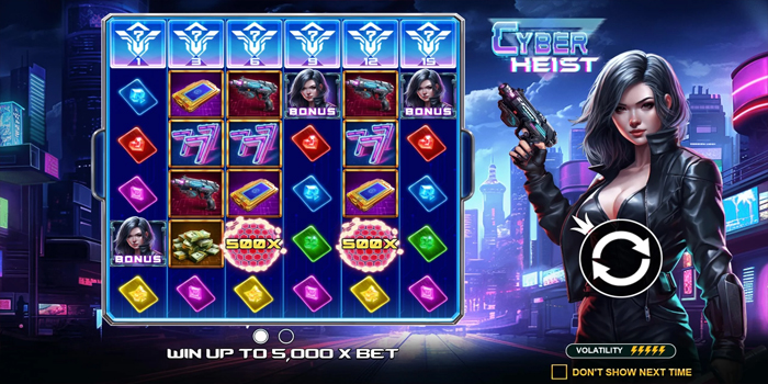 Cara Sederhana Menang Jackpot di Mesin Slot Cyber Heist